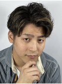 ビジネスパーマ×ツーブロック