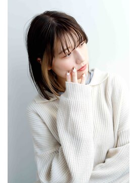 ヘアーアンドメイク エイダ(hair&make eida) ホワイトグレージュ/ デジタルパーマ【 神保町/ 竹橋】