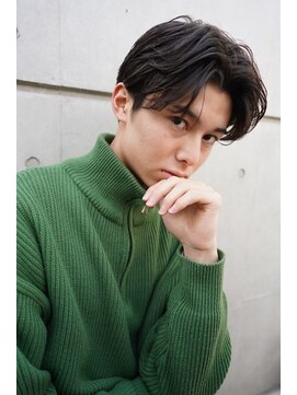 ニコ トウキョウ 渋谷(nico TOKYO) メンズセンターパート/ニュアンスパーマ