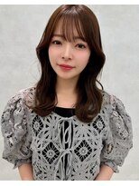 エジョン 八幡山店(Aejon)&nbsp;イメチェン/似合わせカット/フルバング/レッドブラウン/八幡山