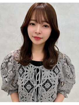 エジョン 八幡山店(Aejon) イメチェン/似合わせカット/フルバング/レッドブラウン/八幡山