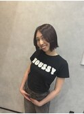 美な毛流れパツッとボブ 担当岩松