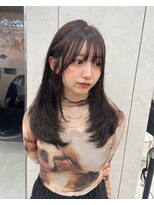 ロンドミラー 博多店(Lond Mirror)&nbsp;顔周りレイヤー小顔ボブルフ/ブリーチなし透明感カラー/博多