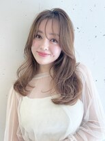 ヘアラウンジ ビーチ 青山 外苑前(hair lounge BEACH) ナチュラルやわらかベージュカラーレイヤーカット