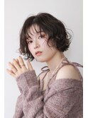 ミニボブパーマ大人ボブ/ピンクブラウン谷ひより/36