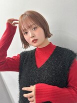 フィルムス 田町芝浦(FILMS)&nbsp;ボブ／ミニボブ/顔周りレイヤーカット/ショートボブ/外はねボブ