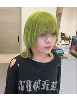 メルク(merc)&nbsp;カール/セミディ/シアーカラー/姫カット/ウルフ