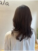 オリーブ系ヘアカラー