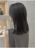 ブリーチなしダークオリーブ