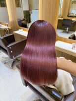 キリカ 新宿東口(KIRIKA)&nbsp;艶々チェリーピンク/髪質改善/ブリーチ/新宿/ピンク