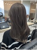 《愛されカラー》透明感グレージュ