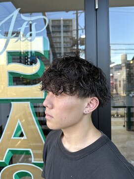 ザスーツブラザーズ(THE SUITS BROTHERS) MEN'SHAIRウルフカルマパーマメンズショートイージーパーマ