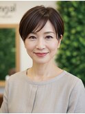 40-50代にオススメ★ナチュラル小顔ショート