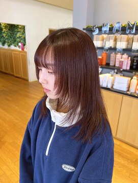 サラ ビューティ サイト 春日(SARA Beauty sight) レイヤー/レイヤーカット/レイヤースタイル/カット/ミディアム