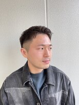 ヘアサロン ガリカ 表参道(hair salon Gallica)&nbsp;短髪ツーブロックアップバング/ソフトフェード