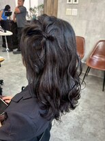 アミリー ひたち野うしく店(Amily)&nbsp;ハイライトバレイヤージュダブルカラーケアブリーチ20代30代