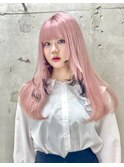 メルティカラー/フェミニンロング/似合わせカット