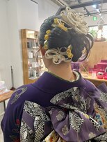 リンダ(LINDA)&nbsp;カチモリ/前撮り/着付け/ヘアセット[札幌美容室LINDA]