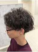 メンズパーマ/メンズカット/メンズマッシュ/ツイストスパイラル