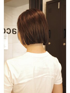 上品タイトな大人ショートボブ×吉祥寺