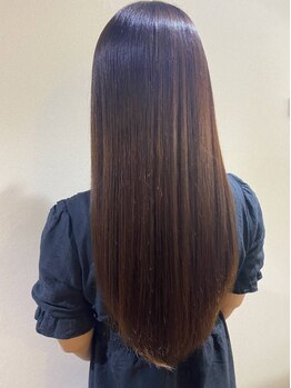 アルム(arum)の写真/髪質改善「うねり、パサつき」等が気になる方へ!ノンアイロンで負担を最小限に◎艶のある柔らかな仕上がり