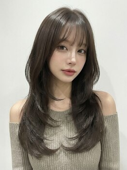 チオ(Chio)の写真/透明感あふれる韓国風レイヤーで差をつける！20代女子の最旬ヘアを叶える♪