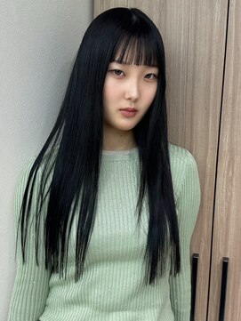 ネウィ 広島(newi) green black × straight