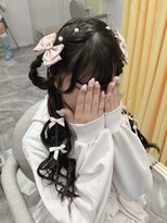 ヘアセットクラン リリー 東梅田店(hair set Clan lily) いぬみみヘア/梅田ヘアセット