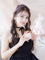 シャルメ 三宮店(CHARMER)&nbsp;ふわふわカワイイ！ハーフアップ