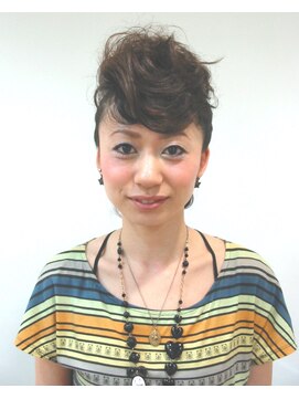 ファルコヘア 練馬店(FALCO hair) モヒカンアレンジアップ