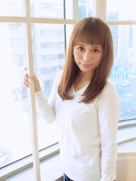 アフロート ギンザ(AFLOAT GINZA) 湿気対策☆ストレートヘア