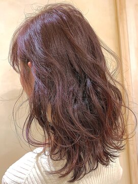 アリア バイ アルティナ(alia by artina) ゆるふわウェーブ×ピンクパール[alia橋本/橋本駅]