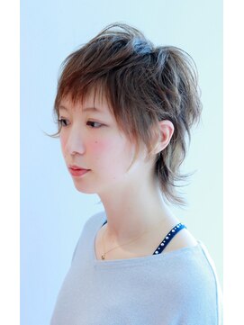 サイズカラーフィール ラ チッタデッラ店(XXXY'S COLOR FEEL) 大人ショート×ウルフ SIDE