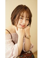 アジュール ヘアデザイン(Aju r hair design) 【大人可愛い☆】シースルーバング