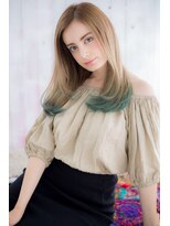 ミック 日暮里店(miq) 個性的でカワイイ☆★攻め系グラデーションカラーb