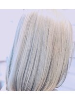 タンタントザクワフュール(Ten Tante the coiffure)&nbsp;ボブ×ホワイトベージュ