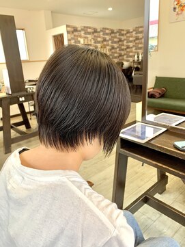 オレンジ(orange) シースルーショート