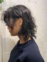 エル(EL by green)&nbsp;《tomi》ウルフレイヤー×無造作スパイラルパーマ