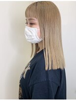 ジアン(GIEN)&nbsp;Wカラー　ハイトーン　ブロンド