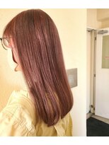 キーン 立川店(keen)&nbsp;【keen×武田】ピンクベージュ×ナチュラルハイライト