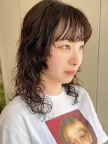 トップヘアー ミカワアンジョウ 安城(TOPHAIR MIKAWA ANJO)&nbsp;しっかりかかってるパーマが可愛い/ニュアンスカラー/ボブパーマ