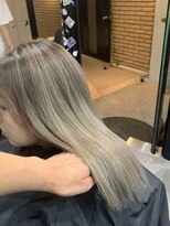 ラフ 難波店(LAFF)&nbsp;#黒髪#ボブルフ#ネビージュ#小顔#ワンレン