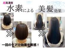 頭皮から、毛先まで、圧倒的な髪質改善。これまでのノンダメージ処方がさらにパワーアップ！