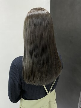 フェリア 松山(Feria) 【Feria松山】透明感カラー×オリーブグレージュ-相原愛梨-