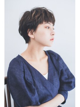 ベンジー 学芸大学店(benji) ハイライト×大人可愛いショート