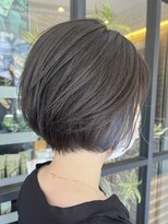 アイフィール アヴェダ 瑞江店(i feel AVEDA)&nbsp;アッシュグレイボブスタイル