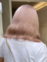 ベレーザ 渋谷(BELEZA)&nbsp;ba2002プラチナベージュ大人ガーリー顔回りレイヤー韓国ヘアー