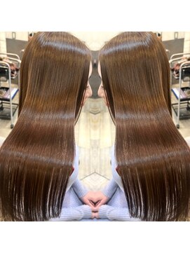 アンジェリカラボ 梅田店(ANGELICA LABO) 髪質改善艶美髪ロングヘア【川又】