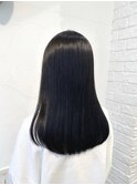 アディクシーカラーブルーブラックの黒髪風カラー
