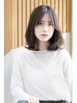 トティア 梅田(Totia)&nbsp;【Totia梅田】くびれミディアムボブ×アッシュオリーブ